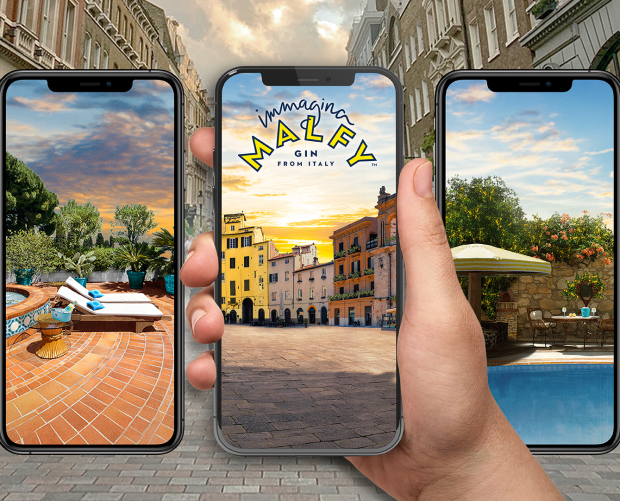 Gin brand Malfy launches 360-degree AR experience